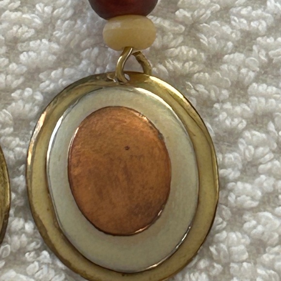 Chico's Tricolor Dangle Earrings - Picture 4 of 6